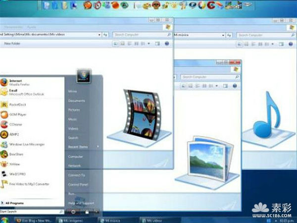  Tema Windows 7 para XP 