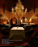 柔暗的灯光下温馨的餐厅 3D模型  1款