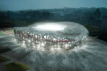 北京奥运场馆-鸟巢夜景3D模型免费下载