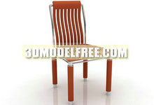 时尚精致椅子3D模型