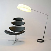 黑色个性椅子3D模型