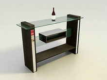 红酒展示柜3D模型