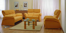 多人黄色时尚沙发3D模型