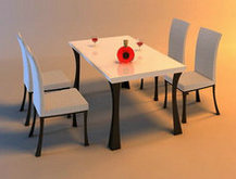 厨房家具之餐桌椅组合