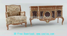 欧式复古家具（含材质）