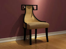 另类皮质椅子3D模型（含材质）