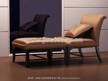 软绵躺椅3D模型（含材质）
