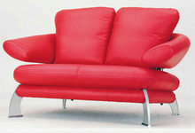 红色个性双人靠背沙发3D模型（含材质）