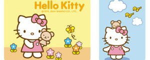 可爱卡通hello kitty矢量图6