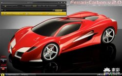Ferrari Carbon v.2 Theme WinXP