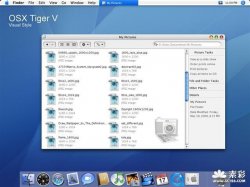 OSX Tiger V visual style