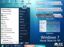 Windows 7 RC1 with Search Bar