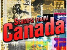 加拿大邮票高清PS笔刷