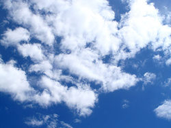 蓝天与白云图片素材