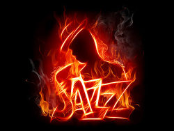 燃烧的Jazz火焰图片素材