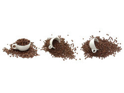 咖啡豆图片素材-2