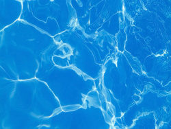 蓝色的水波背景图片素材-8