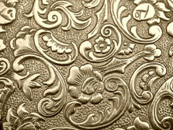 欧式金色浮雕花纹背景图片素材