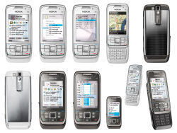 Nokia E66 手机高清图片（带路径）