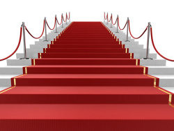 红地毯3d楼梯图片素材-2