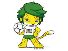 矢量2010南非世界杯吉祥物