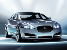 Jaguar-C-XF汽车跑车矢量图