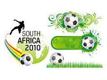 2010南非世界杯足球矢量图