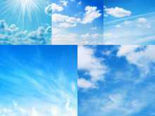 蓝天白云云彩高清图片
