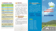 农村医疗宣传手册cdr矢量图