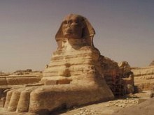 埃及金字塔狮身人面像高清素材
