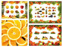 蔬菜水果集边框高清图片
