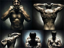 男性肌肉性感人体高清图片