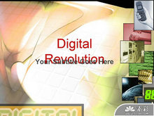 数码科技革命PPT模板