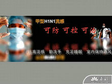 甲型H1N1流感医学PPT模板