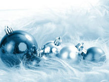 圣诞节装饰彩球元素高清图片
