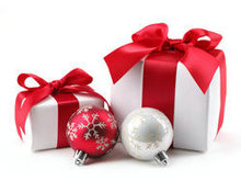 圣诞节礼物盒彩球高清图片2