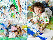 欢乐颜料油漆儿童高清图片2