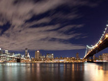 纽约市夜景全景图片4