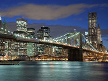 纽约市夜景全景图片2