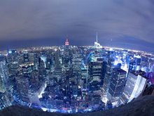 纽约市夜景全景图片5