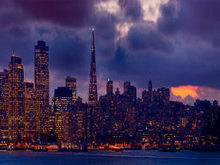 旧金山夜景风光摄影全景图片2