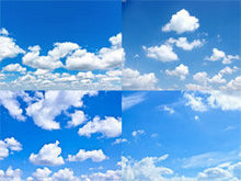 蔚蓝的天空高清图片2