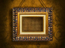古典的木质相框高清图片2