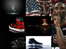 篮球鞋篮球明星海报高清图片