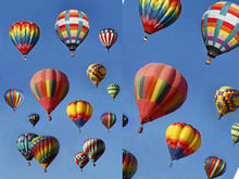 色彩斑斓的热气球高清图片3