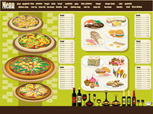 餐馆菜单设计模板矢量图4