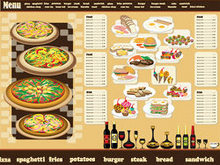 餐馆菜单设计模板矢量图3