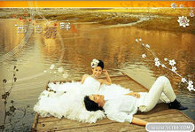 西泊桥畔婚纱摄影PSD模板(10)
