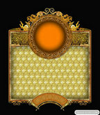 古典皇宫装饰瑰宝PSD模板(9)