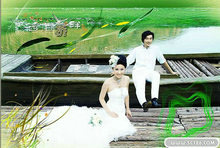 西泊桥畔婚纱摄影PSD模板(4)
